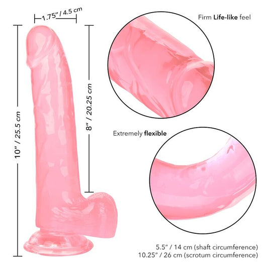 CALEXOTICS - ROZMIAR QUEEN DILDO RÓŻOWY 20,3 CM