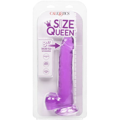 CALEXOTICS - ROZMIAR QUEEN DILDO FIOLETOWY 20,3 CM