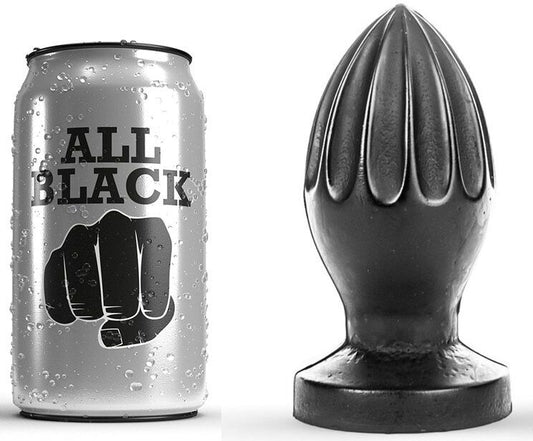 ALL BLACK - WTYCZKA ANALNA 12 CM