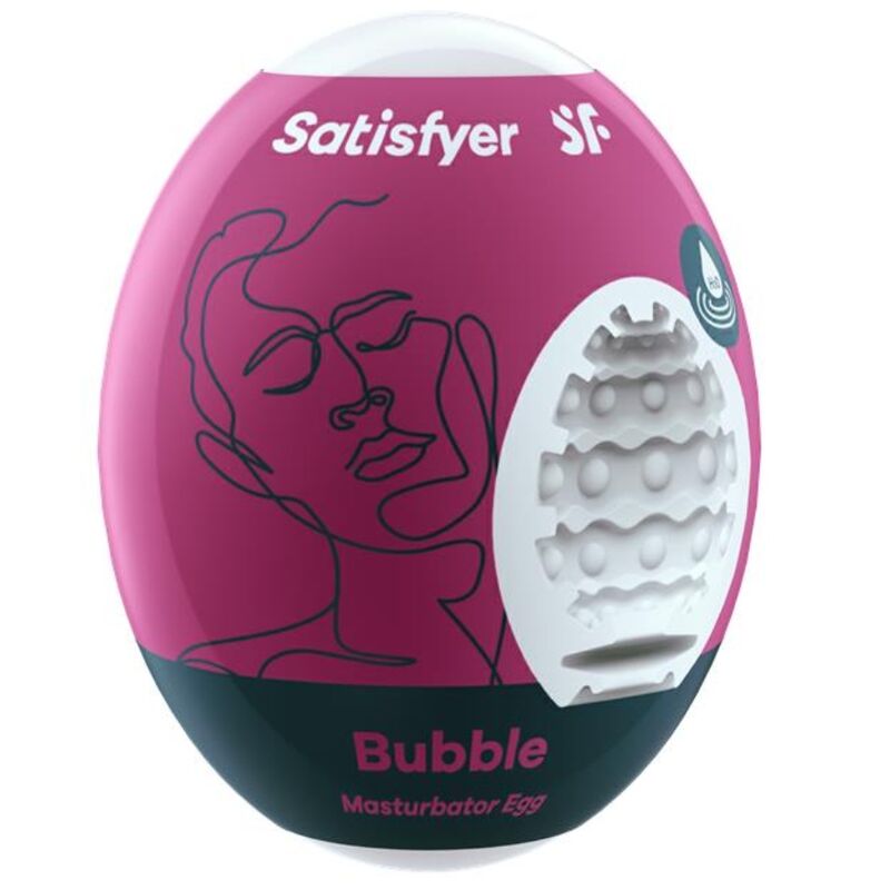 SATISFYER - JAJKO MASTURBATOR BĄBELKOWY