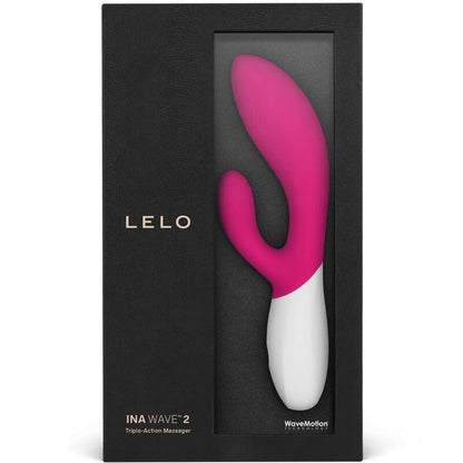 LELO - INA WAVE 2 VBRADOR LUKSUSOWY SPECJALNY RUCH FUKSJA