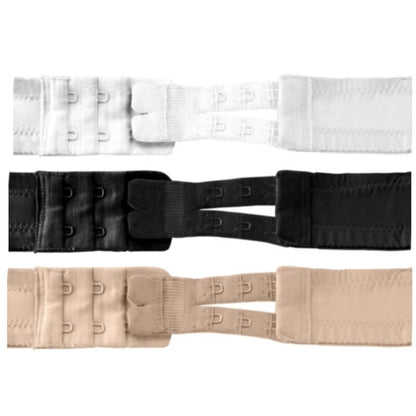 BYE-BRA - ELASTYCZNE PRZEDŁUŻACZE KONTUROWE 2 HAKI 3 SZTUKI