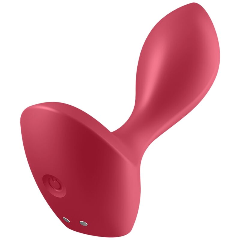 SATISFYER - WIBRACYJNA WTYCZKA BACKDOOR LOVER CZERWONA