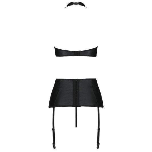 PASSION - KOMPLET NANCY ZE SKÓRY EKOLOGICZNEJ S/M