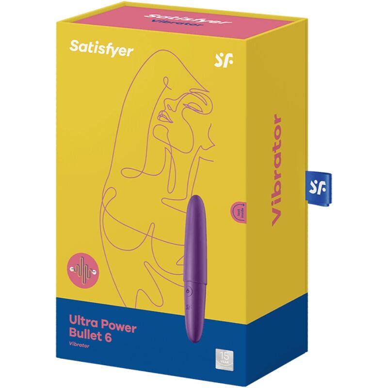SATISFYER - ULTRA POWER BULLET 6 FIOLETOWY
