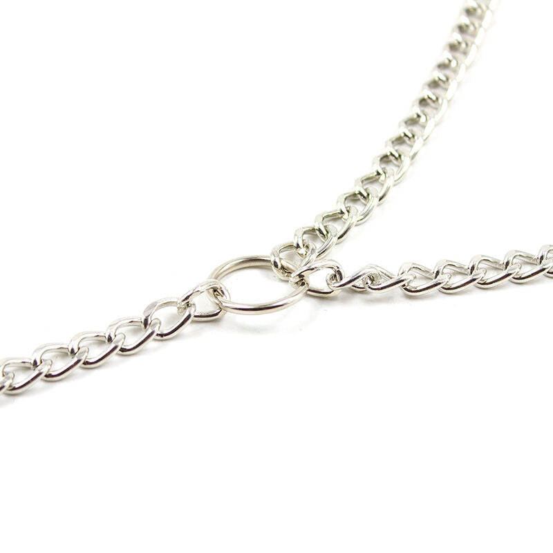 OHMAMA FETISH - 4 zaciski na sutki z łańcuchami