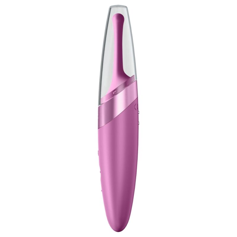 SATISFYER - WIRUJĄCY WIBRATOR Z KOŃCÓWKĄ ŁETWY, FIOLETOWY