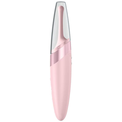 SATISFYER - WIBRATOR Z KOŃCÓWKĄ ŁETWY, RÓŻOWY, Z WIRUJĄCĄ ROZKOSZĄ