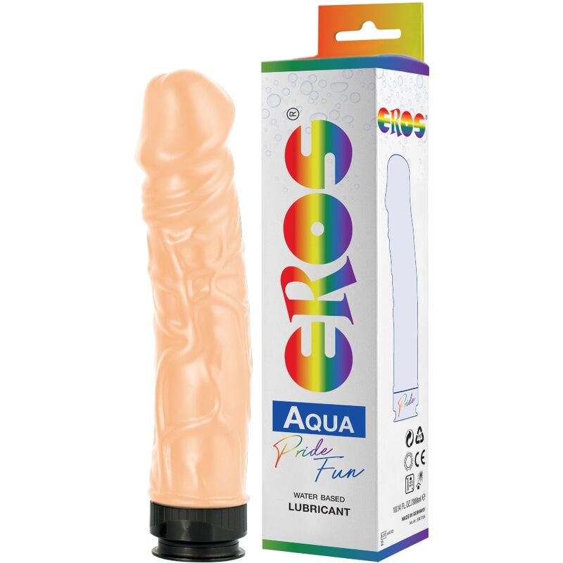 PRIDE - EROS AQUA LGBT PRIDE DILDO I LUBRYKANT NA BAZIE WODY