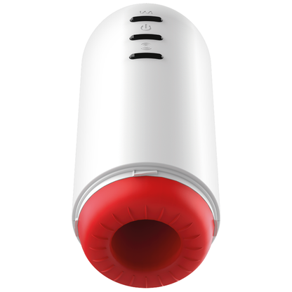 JAMYJOB - MASTURBATOR RAKIETOWY Z MIĘKKĄ TECHNOLOGIĄ KOMPRESJI I WIBRACJI