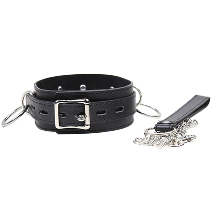 FETYSZ OHMAMA - NASZYJNIK SUBMISSION Z 3 PIERŚCIENIAMI