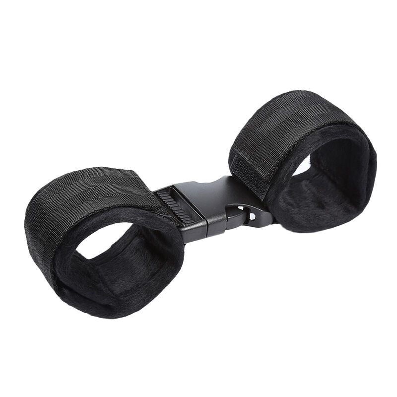 FETYSZ OHMAMA - NYLONOWE KARABINEK NA NADGARSTKI Z ZAPIĘCIEM NA RZEP