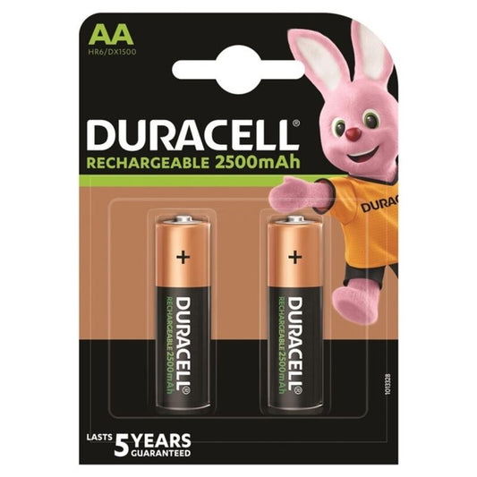 DURACELL - BATERIA ŁADOWALNA HR6 AA 2500mAh 2 SZTUKI