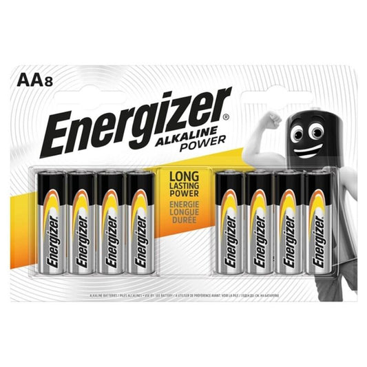 ENERGIZER - BATERIA ALKALICZNA AA LR6 8 SZTUK