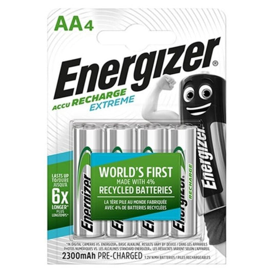 ENERGIZER - EKSTREMALNY AKUMULATOR HR6 AA 2300mAh 4 SZTUKI