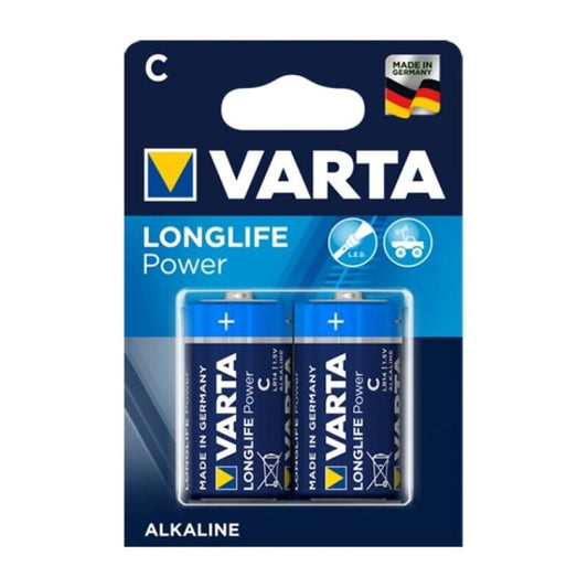 VARTA - BATERIE ALKALICZNE LONGLIFE POWER C LR14 2 SZTUKI