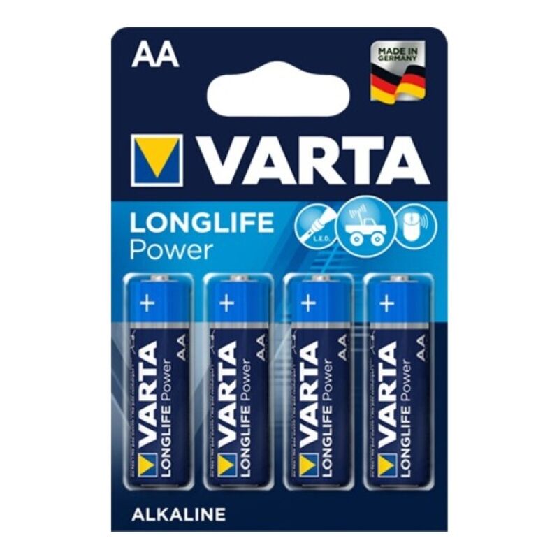 VARTA - BATERIE ALKALICZNE LONGLIFE POWER AA LR6 4 SZTUKI