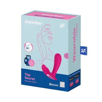 SATISFYER - TOP SECRET WIBRATOR RÓŻOWY