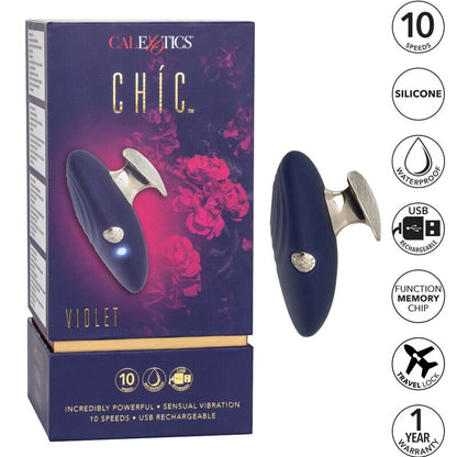 CALEXOTICS - CHIC VIOLET STYMULATOR 10 PRĘDKOŚCI