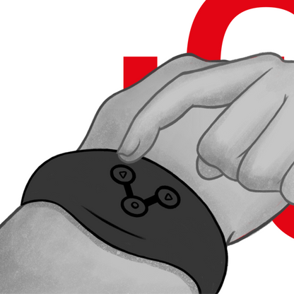 WATCHME - ZEGAREK Z TECHNOLOGIĄ BEZPRZEWODOWĄ JET BLACK