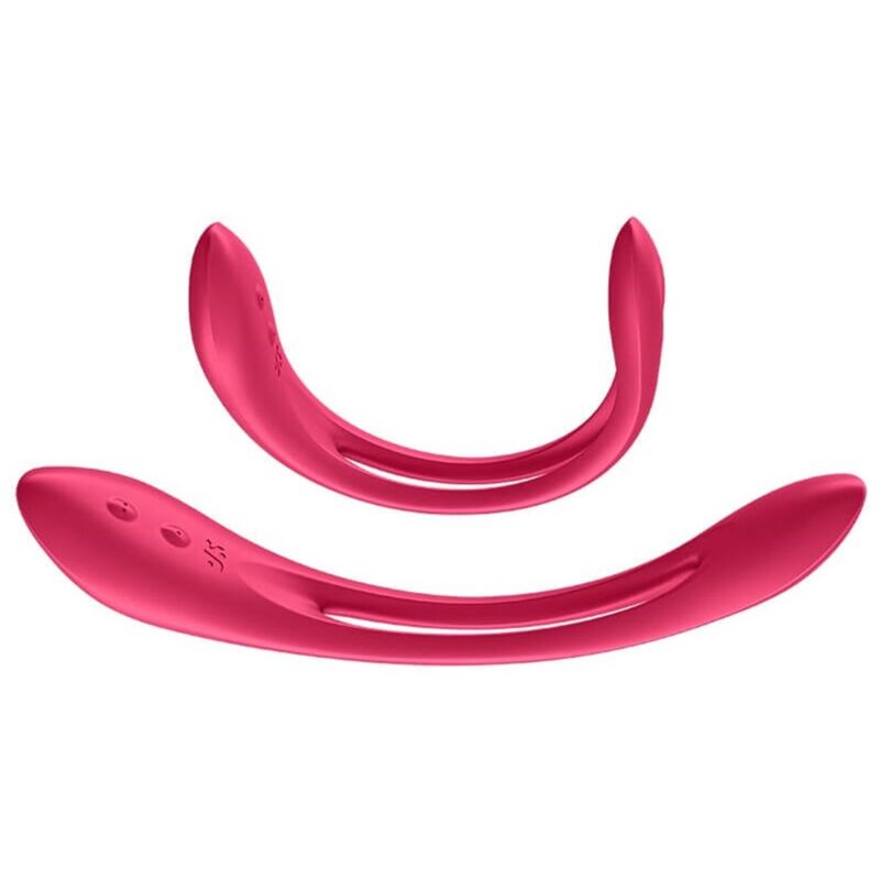 SATISFYER - ELASTIC JOY MULTI WIBRATOR CZERWONY