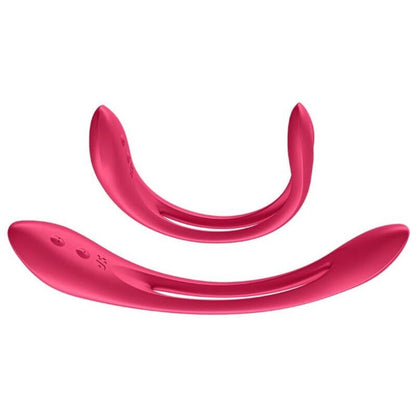 SATISFYER - ELASTIC JOY MULTI WIBRATOR CZERWONY