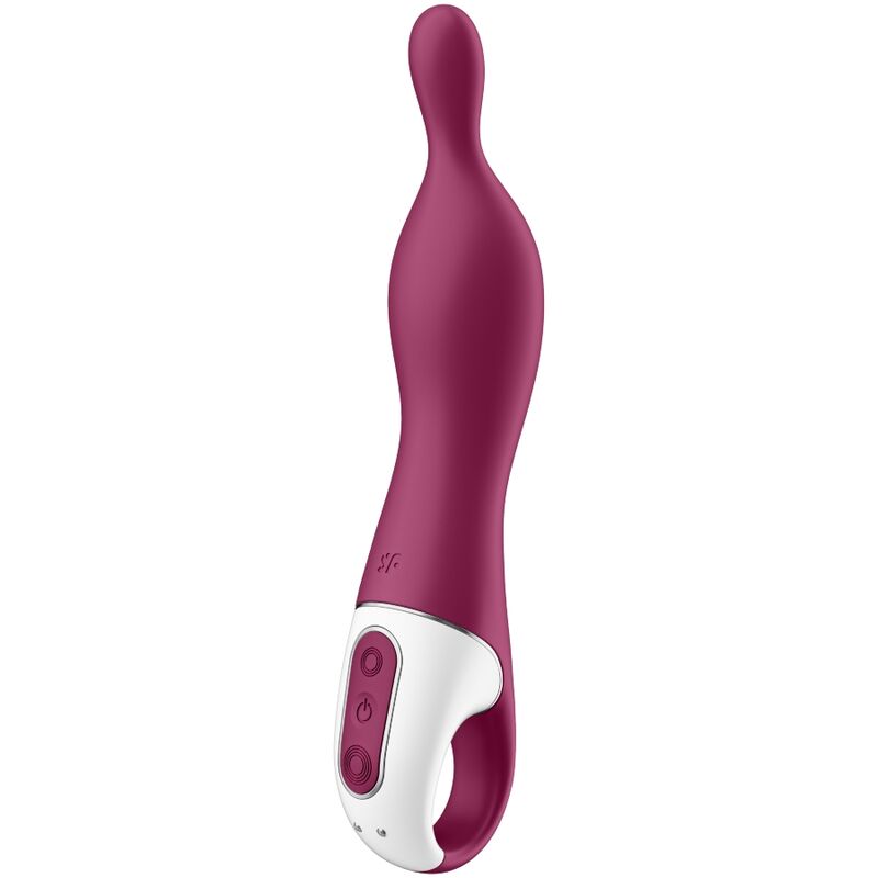 SATISFYER - NIESAMOWITY WIBRATOR Z 1 PUNKTAMI BERRY