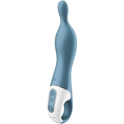 SATISFYER - NIESAMOWITY WIBRATOR Z 1 PUNKTAMI NIEBIESKI
