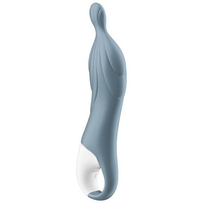 SATISFYER - NIESAMOWITY WIBRATOR Z 2 PUNKTAMI, SZARY