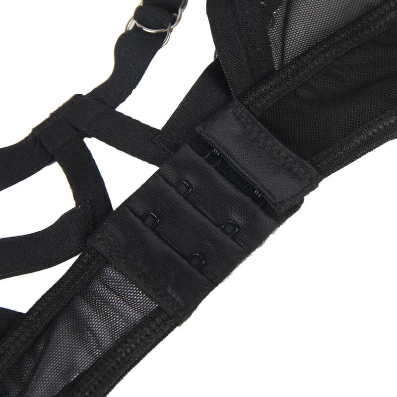 SUBBLIME - ZESTAW DWUCZĘŚCIOWY BIUSTONOSZ I MAJTKI S/M