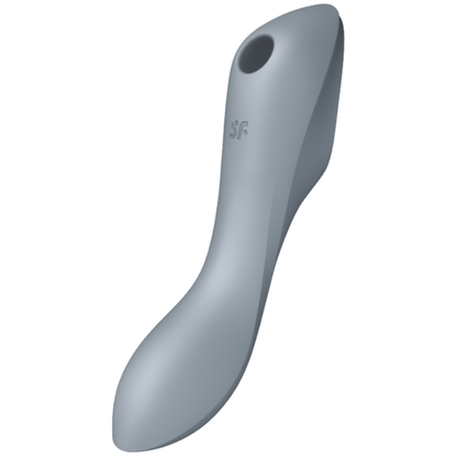 SATISFYER - CURVY TRINITY 3 AIR PULSE WIBRATOR SZARY