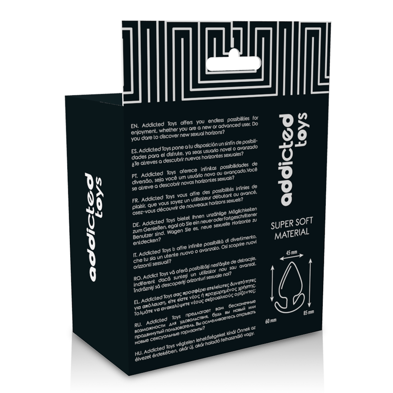 ADDICTED TOYS - KOREK ANALNY 8,5 CM