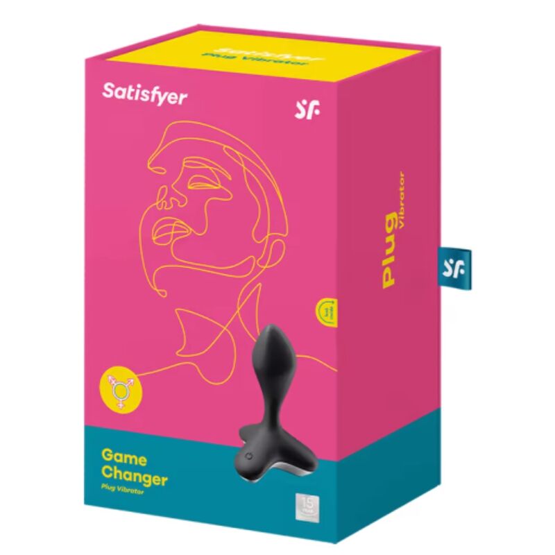 SATISFYER - WIBRATOR Z KOREKĄ GAME CHANGER RÓŻOWY
