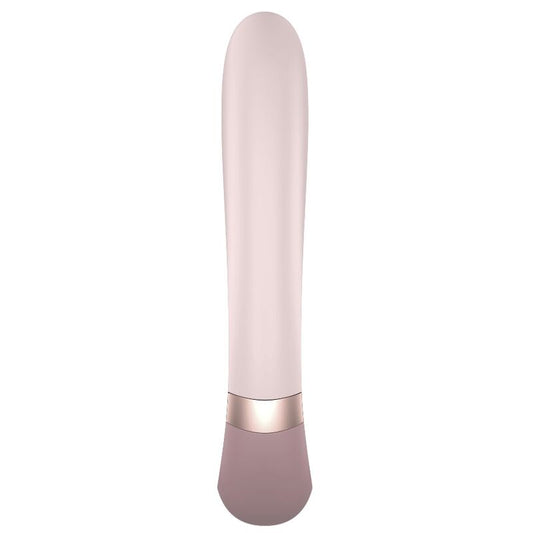 SATISFYER - WIBRATOR Z FALAMI CIEPŁA APLIKACJA RÓŻOWY