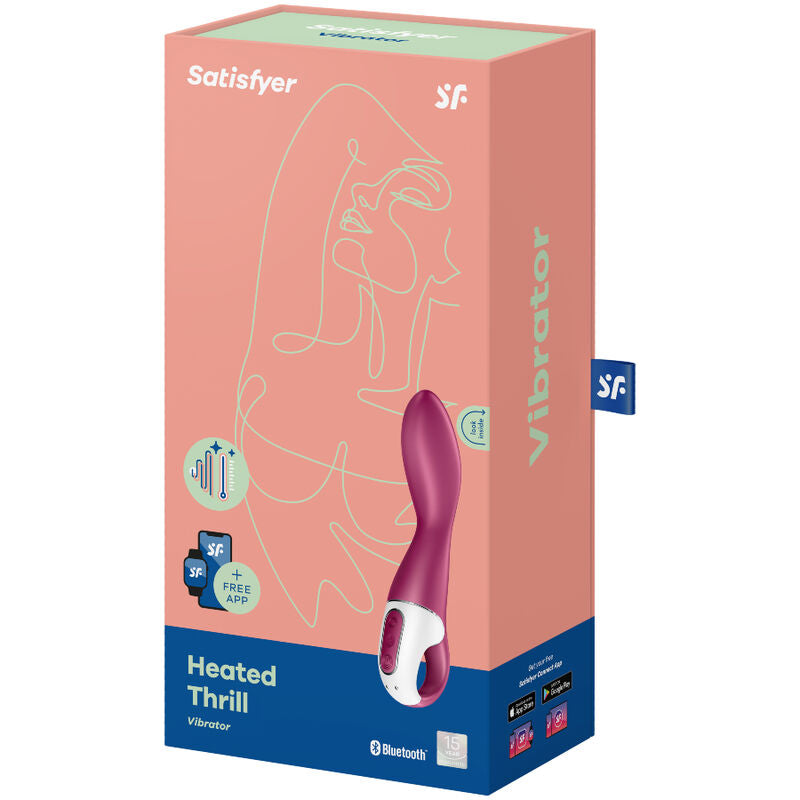 SATISFYER - PODGRZEWAJĄCY WIBRATOR PUNKTU GŁÓWNEGO