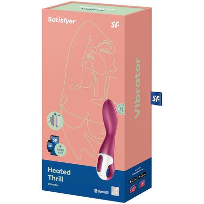 SATISFYER - PODGRZEWAJĄCY WIBRATOR PUNKTU GŁÓWNEGO
