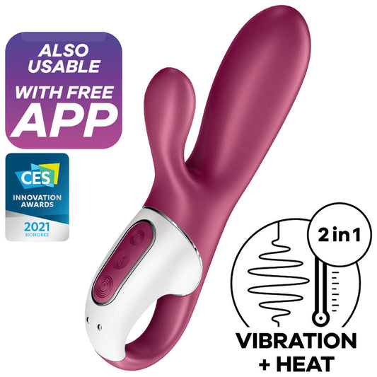 SATISFYER - GORĄCY KRÓLICZEK WIBRATOR PUNKTU GŁOWY