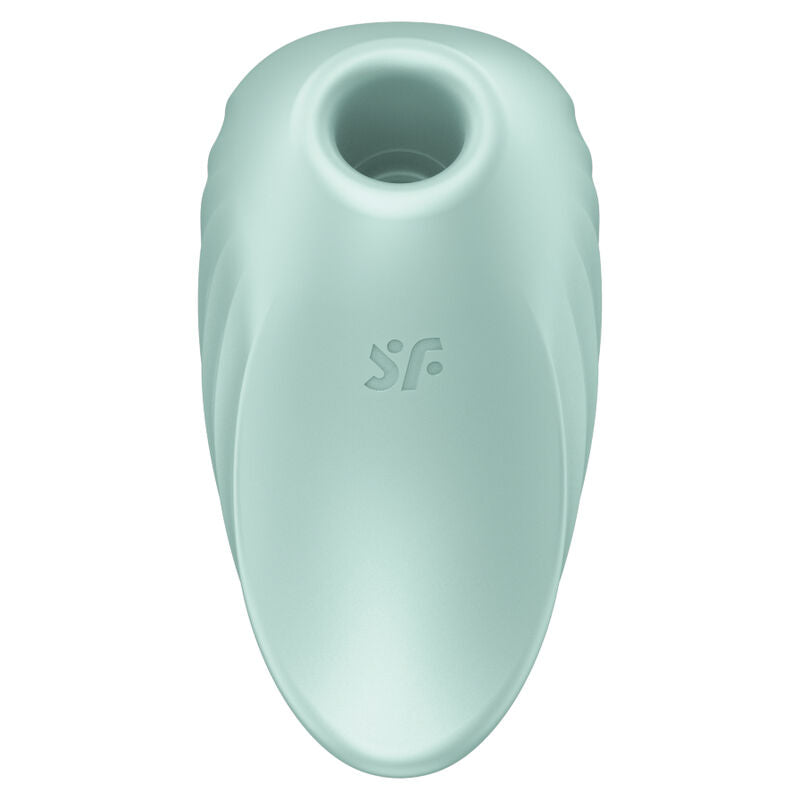 SATISFYER - PEARL DIVER STYMULATOR I WIBRATOR POWIETRZA ZIELONY