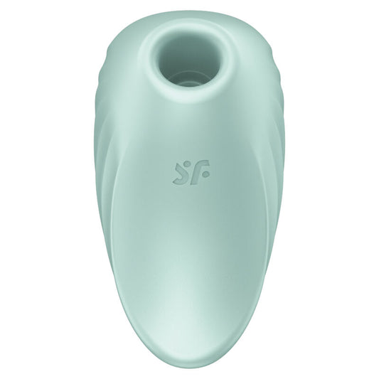 SATISFYER - PEARL DIVER STYMULATOR I WIBRATOR POWIETRZA ZIELONY