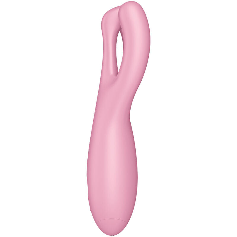SATISFYER - APLIKACJA WIBRATORA THREESOME 4 RÓŻOWA