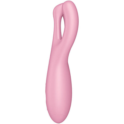 SATISFYER - APLIKACJA WIBRATORA THREESOME 4 RÓŻOWA