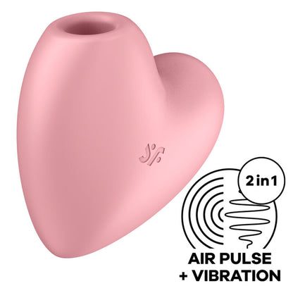 SATISFYER - CUTIE HEART AIR PULSE STYMULATOR I WIBRATOR NIEBIESKI