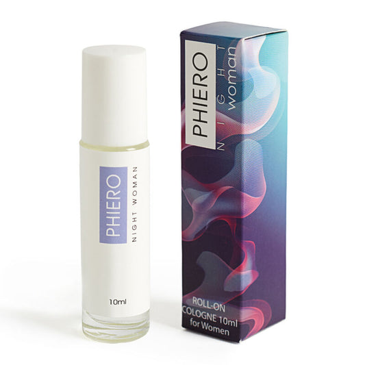 500 COSMETICS - PHIERO NIGHT WOMAN. PERFUMY Z FEROMONAMI W FORMACIE ROLL-ON DLA KOBIET