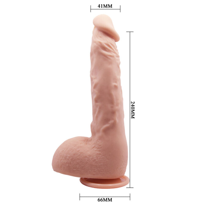 BAILE - REALISTYCZNY DILDO JASON NATURAL 24 CM