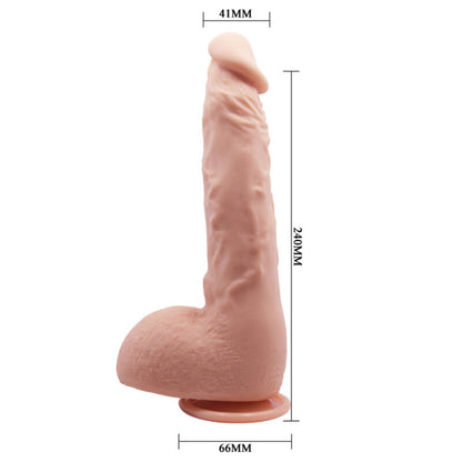BAILE - REALISTYCZNY DILDO JASON NATURAL 24 CM