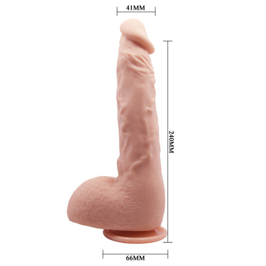 BAILE - REALISTYCZNY DILDO JASON NATURAL 24 CM