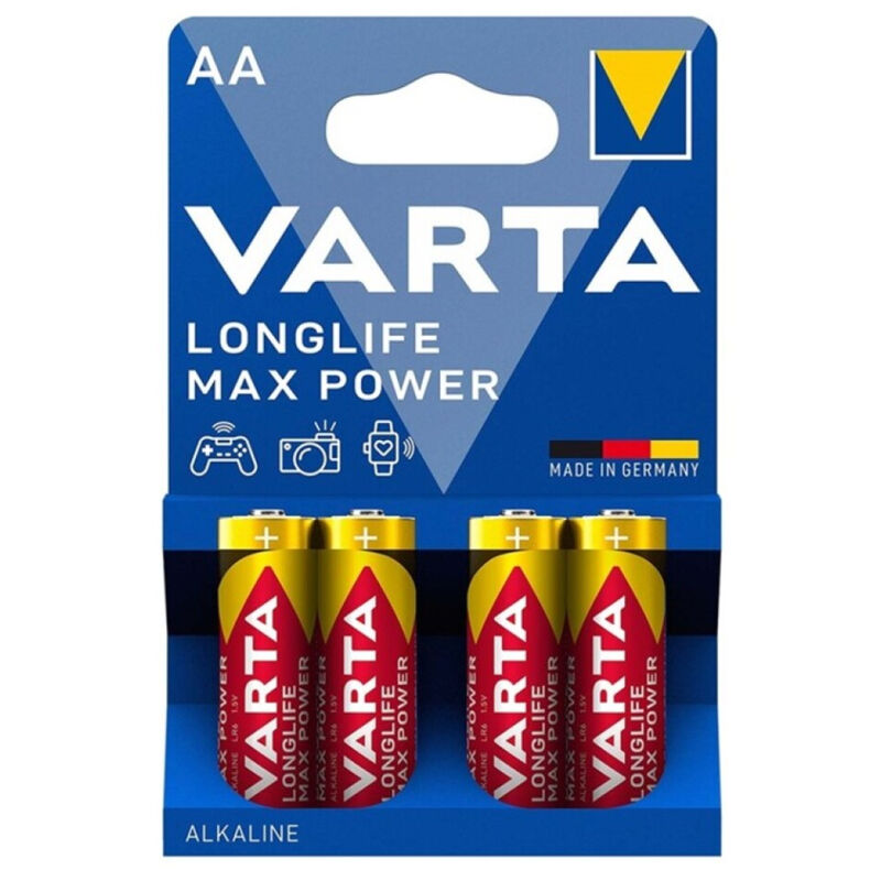 VARTA - BATERIE ALKALICZNE MAX POWER AA LR6 4 SZTUKI