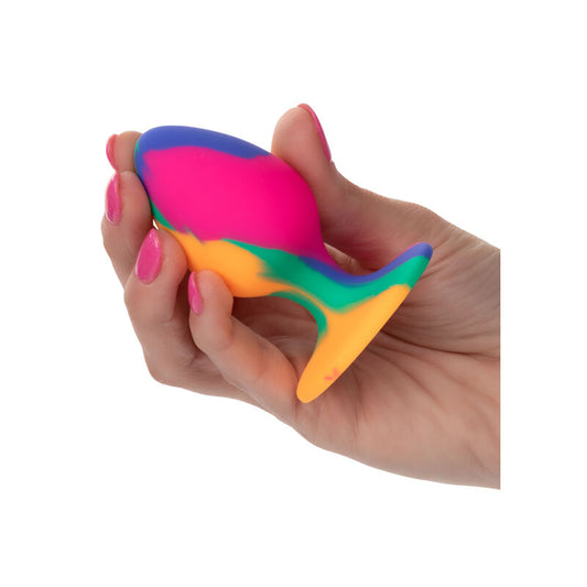 CALEXOTICS - ŚREDNI KOREK ANALNY TIE-DYE