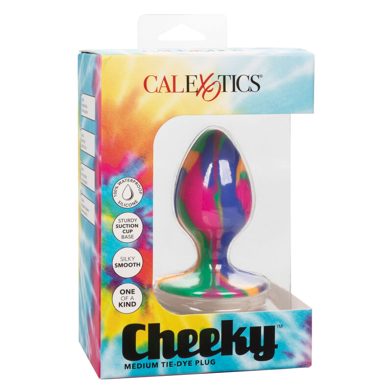 CALEXOTICS - ŚREDNI KOREK ANALNY TIE-DYE