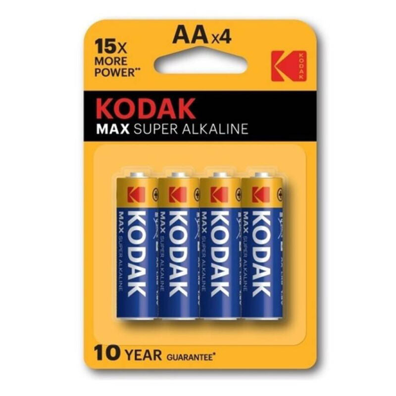 KODAK - BATERIE ALKALICZNE MAX AA LR6 BLISTER * 4